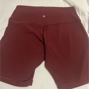 Lululemon Biker Shorts Size 12